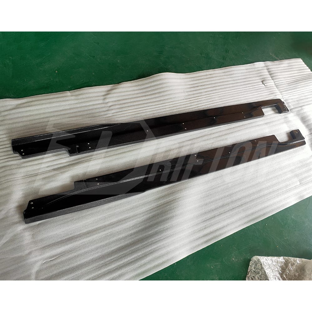 Kuhl Kruise KR-ZD8RR Style Carbon Fiber Side Skirt For Subaru BRZ ZD8 Toyota GR86 ZN8 2022-2025