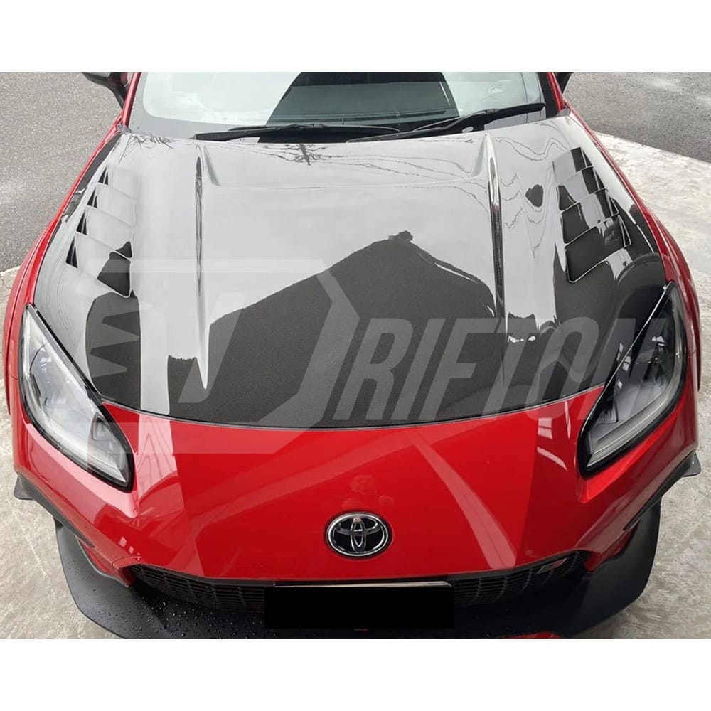 M Sport Style Carbon Fiber Hood For Subaru BRZ ZD8 Toyota GR86 ZN8 2022-2025