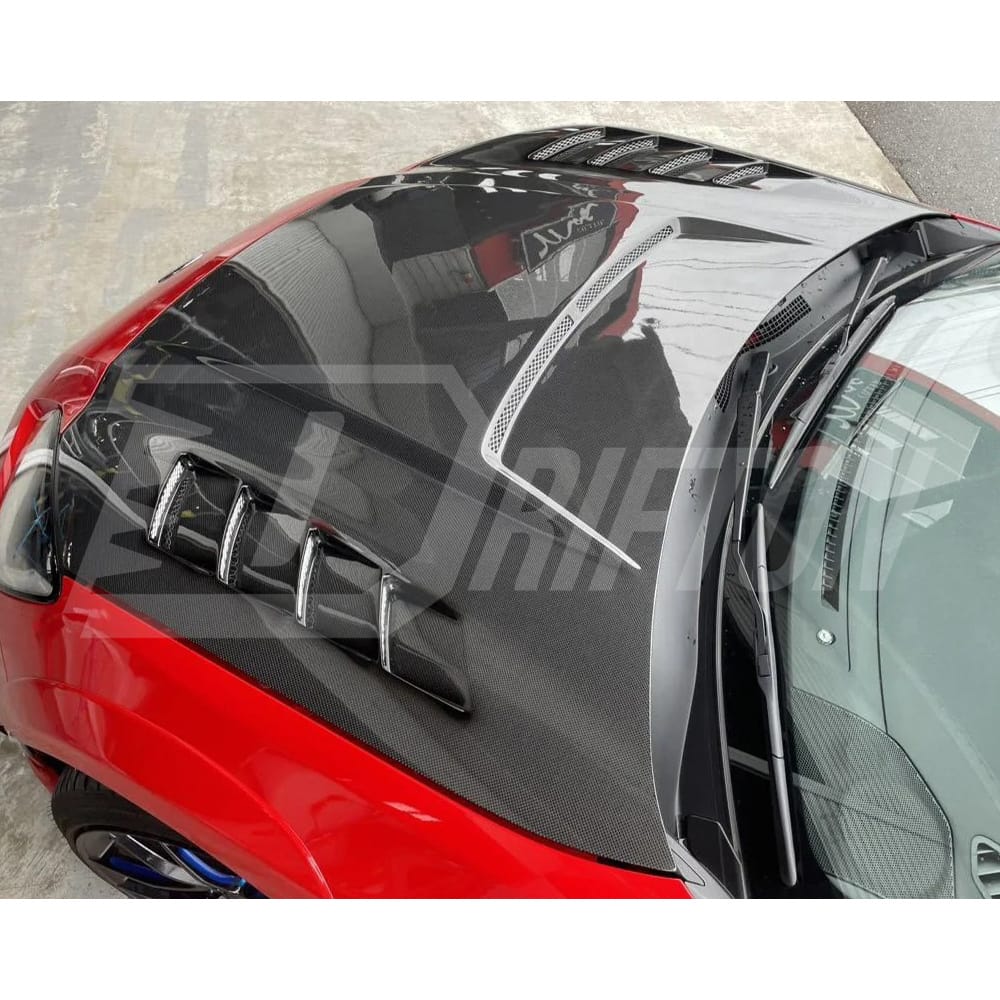 M Sport Style Carbon Fiber Hood For Subaru BRZ ZD8 Toyota GR86 ZN8 2022-2025