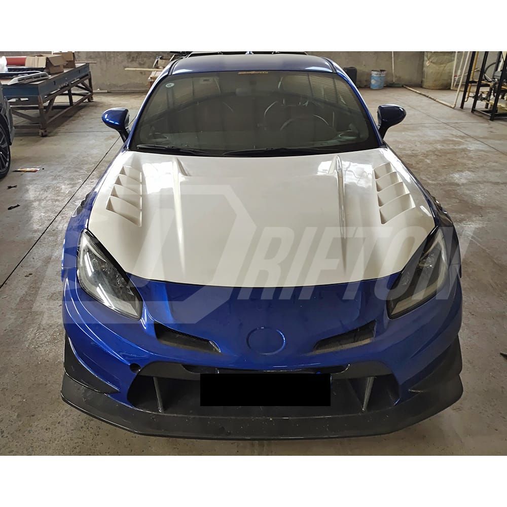 M Sport Style Carbon Fiber Hood For Subaru BRZ ZD8 Toyota GR86 ZN8 2022-2025