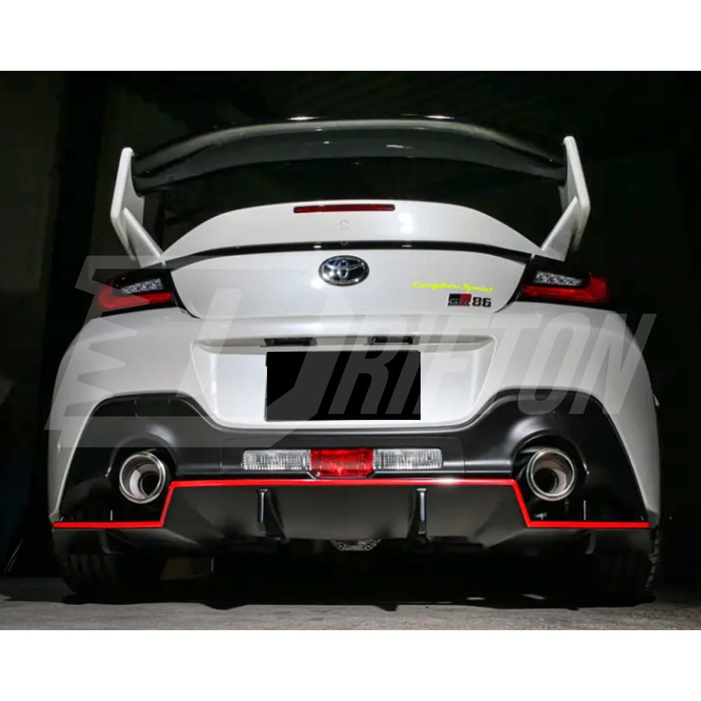 Result JP Style Carbon Fiber Rear Diffuser For Subaru BRZ ZD8 Toyota GR86 ZN8 2022-2025