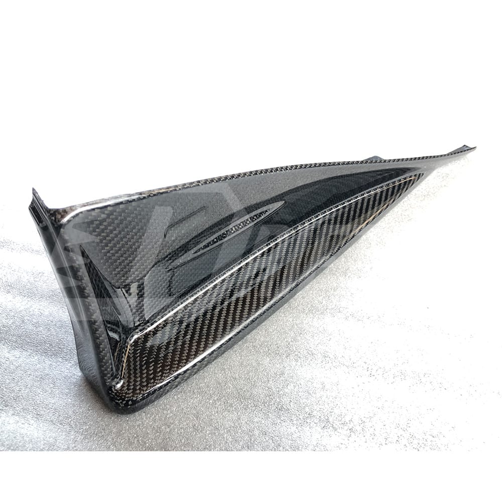 STI Style Carbon Fiber Side Skirt Splitters For Subaru BRZ ZD8 Toyota GR86 ZN8 2022-2025