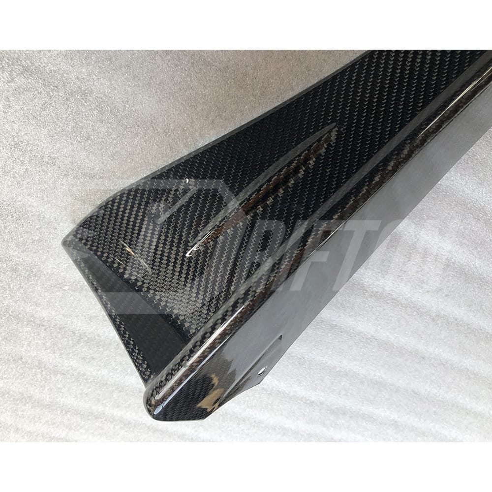 STI Style Carbon Fiber Side Skirt Splitters For Subaru BRZ ZD8 Toyota GR86 ZN8 2022-2025