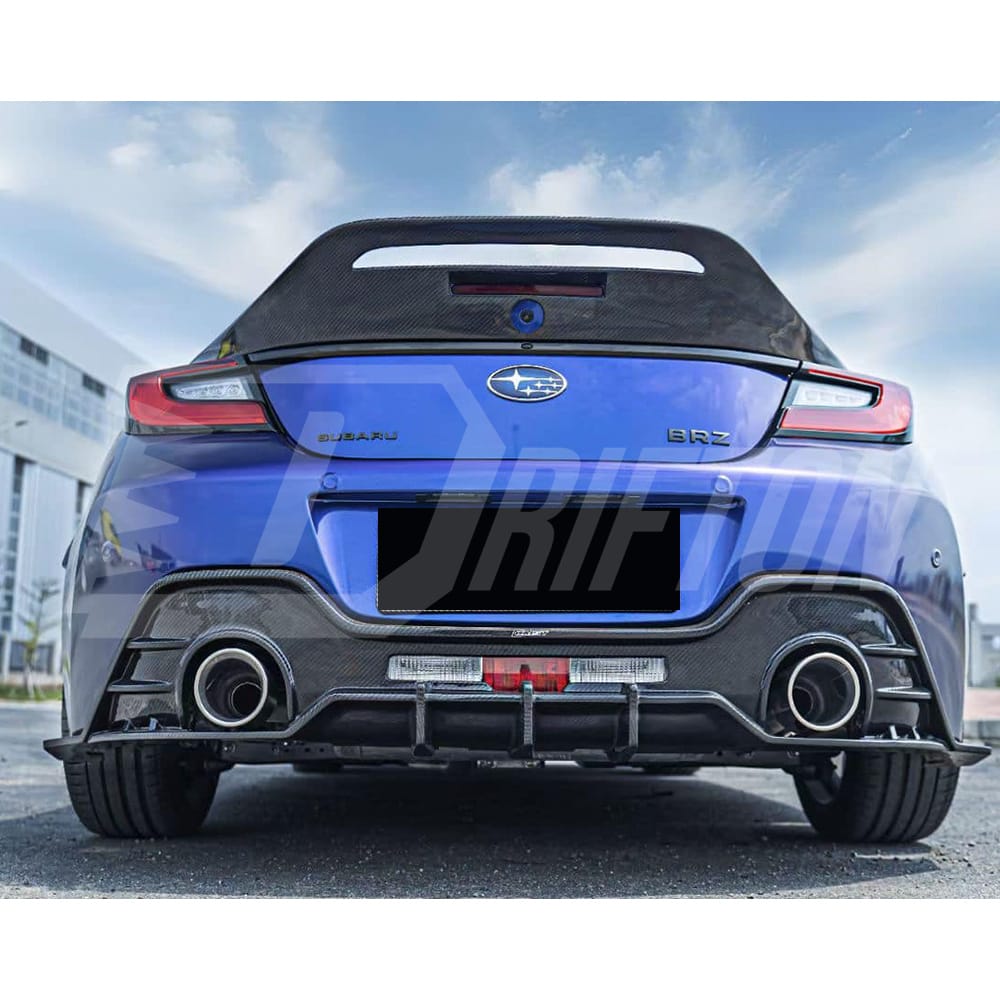 CMST Style Dry Carbon Fiber Front Bumper Canards For Subaru BRZ ZD8 Toyota GR86 ZN8 2022-2025