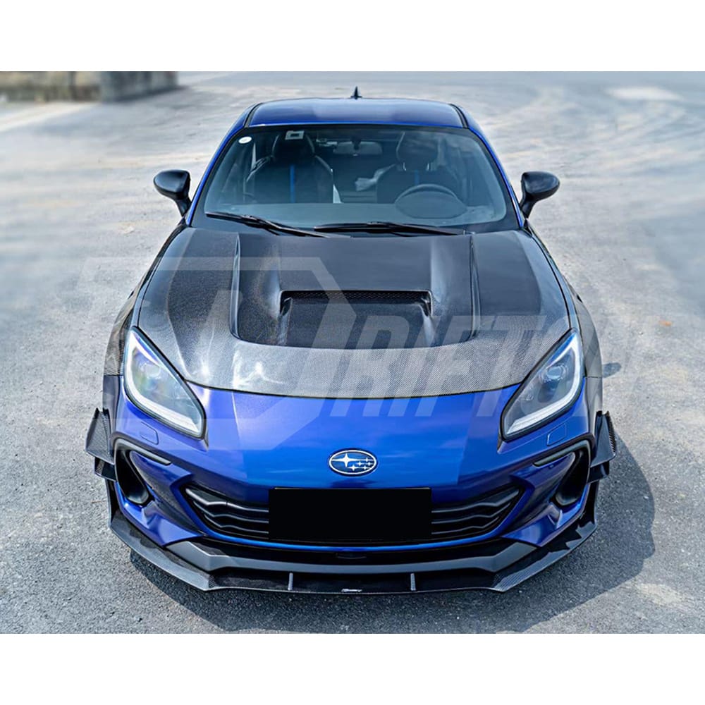 CMST Style Dry Carbon Fiber Front Bumper Canards For Subaru BRZ ZD8 Toyota GR86 ZN8 2022-2025