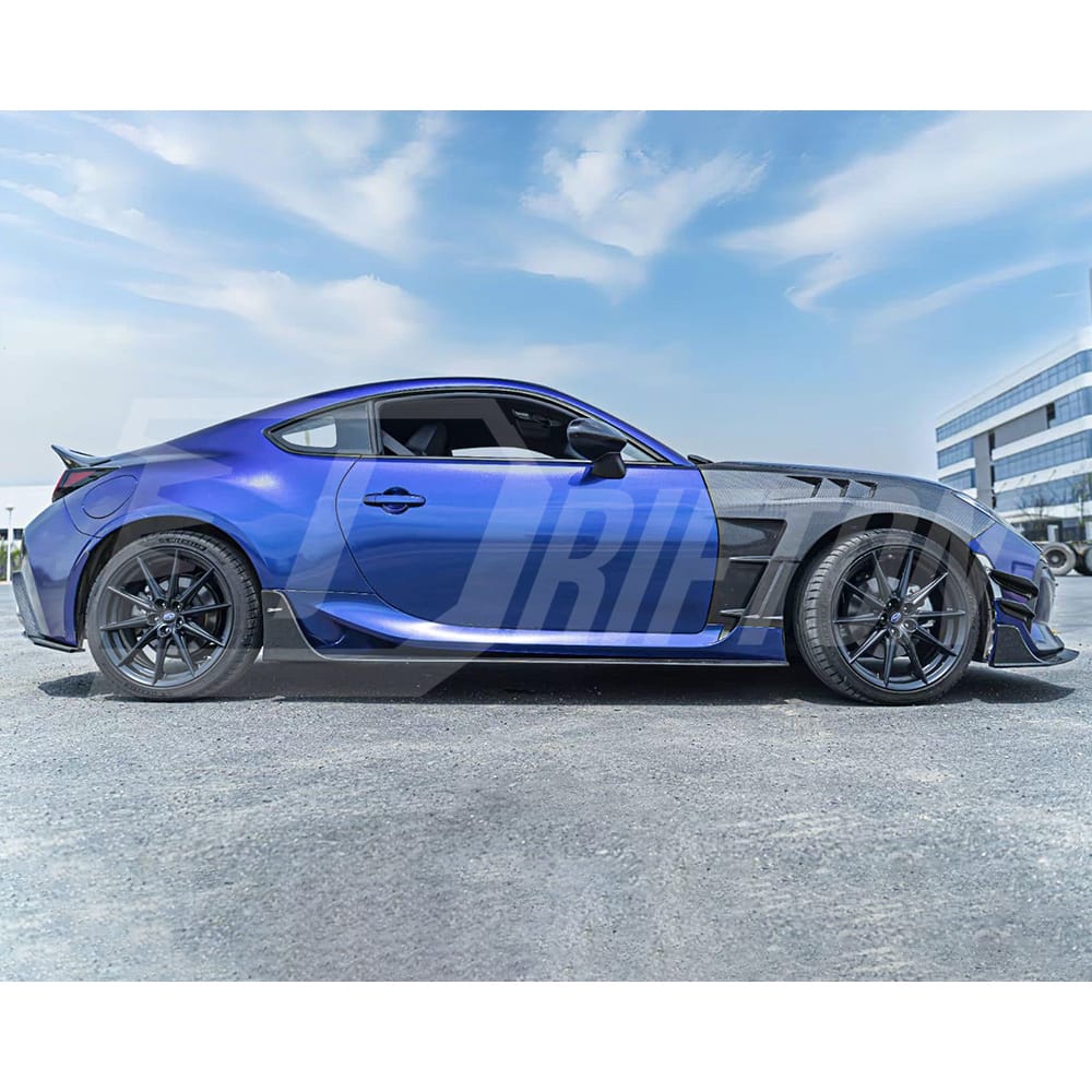 CMST Style Dry Carbon Fiber Front Bumper Canards For Subaru BRZ ZD8 Toyota GR86 ZN8 2022-2025