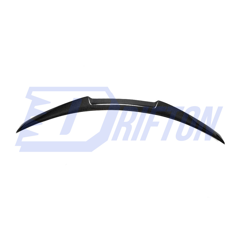 M4 Style Carbon Fiber Trunk Spoiler Rear Wing For Infiniti Q60 2016-2022