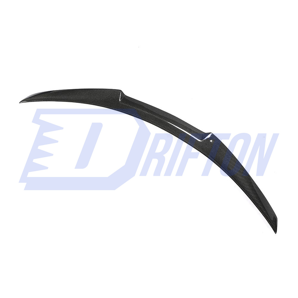 M4 Style Carbon Fiber Trunk Spoiler Rear Wing For Infiniti Q60 2016-2022