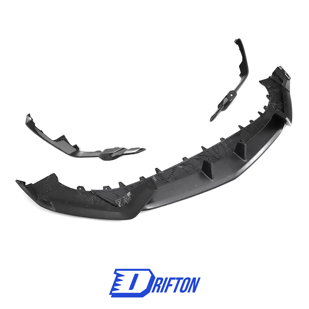 Performante Style Dry Carbon Fiber Front Lip & Front Bumper Trim For Lamborghini URUS S 2023-2025