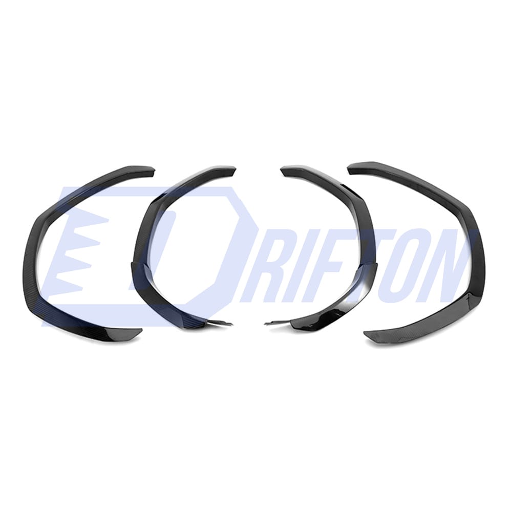 Performante Style Dry Carbon Fiber Wide Fender Extension Wheels Flares For Lamborghini URUS S 2023-2025