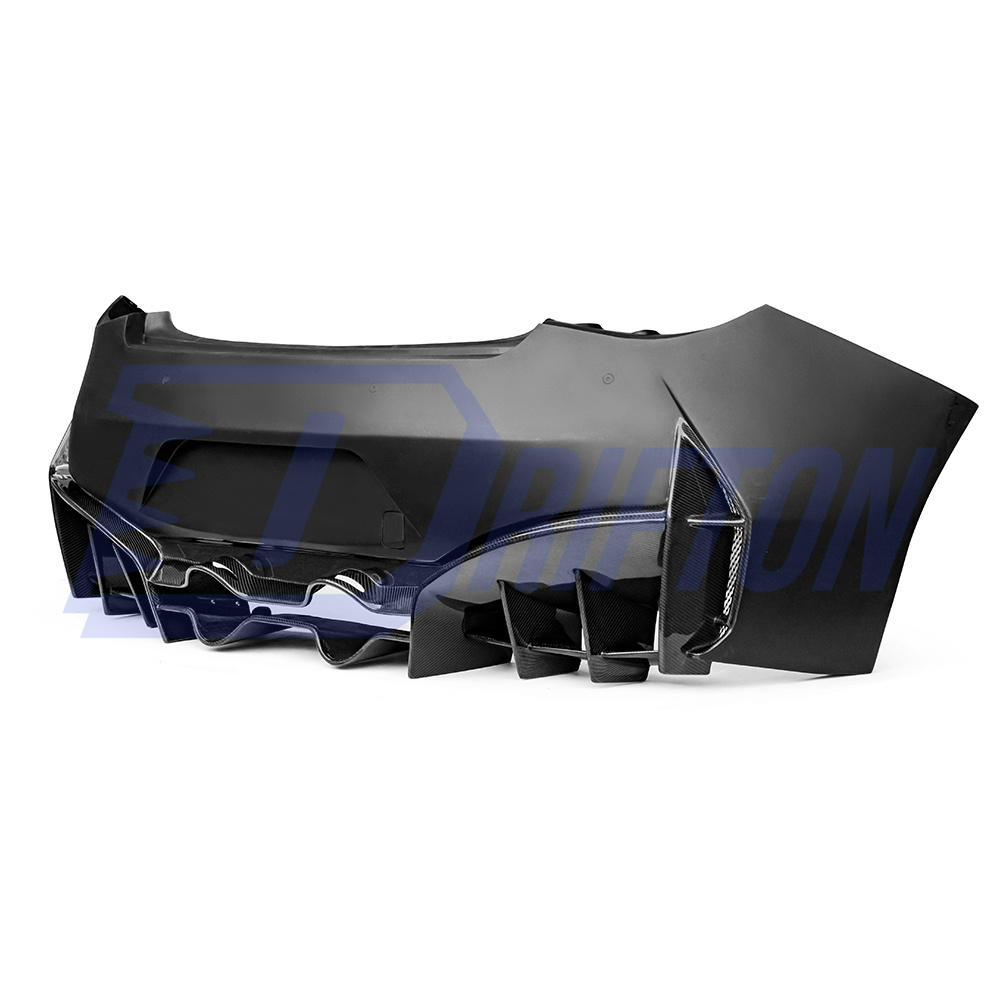 Project Black S Style Carbon Fiber Full Set Body Kit For Infiniti Q60 2016-2022