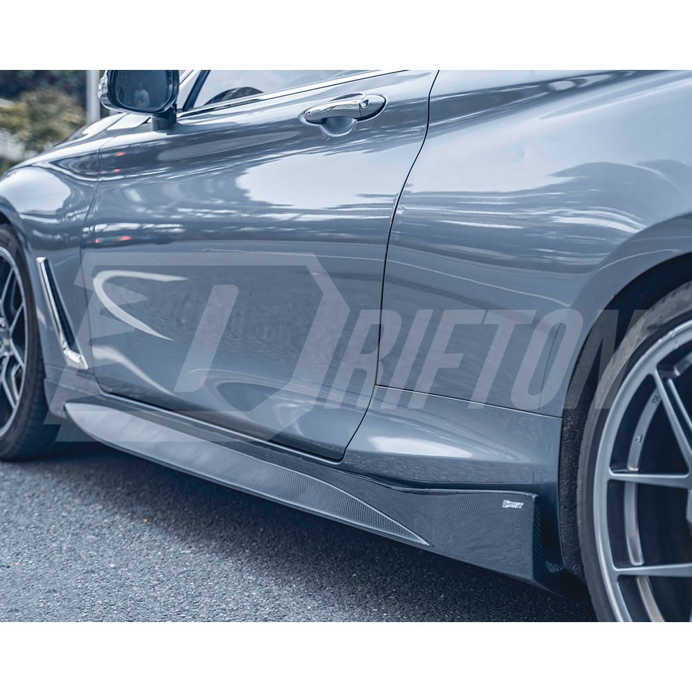 Project Black S Style Carbon Fiber Full Set Body Kit For Infiniti Q60 2016-2022