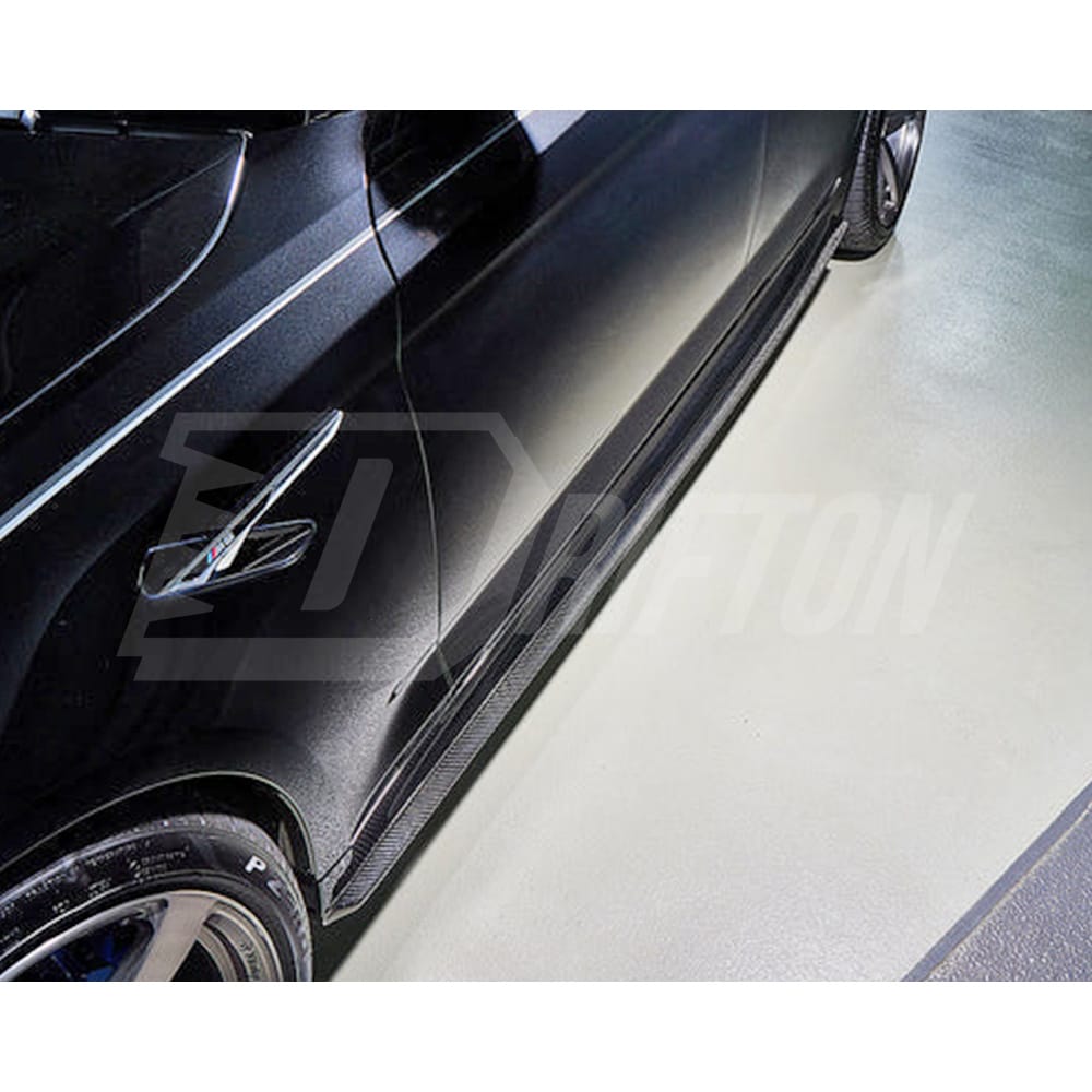 3D Style Carbon Fiber Side Skirt For BMW 5 Series F90 M5 2017-2023