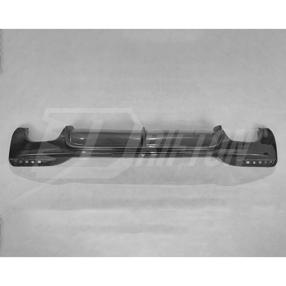 AC Style Carbon Fiber Rear Diffuser For BMW 5 Series G30 G38 2017-2023