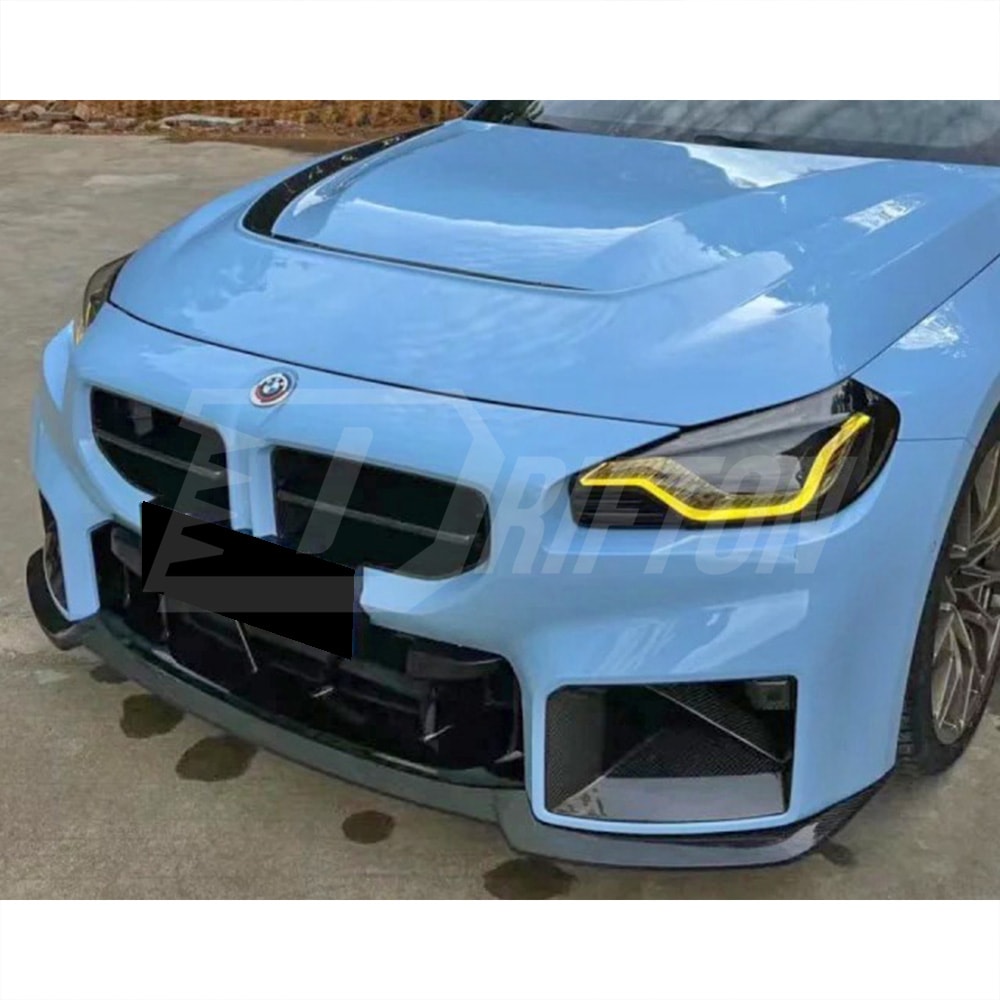 AP Style Dry Carbon Fiber Front Lip For BMW G87 M2 2023