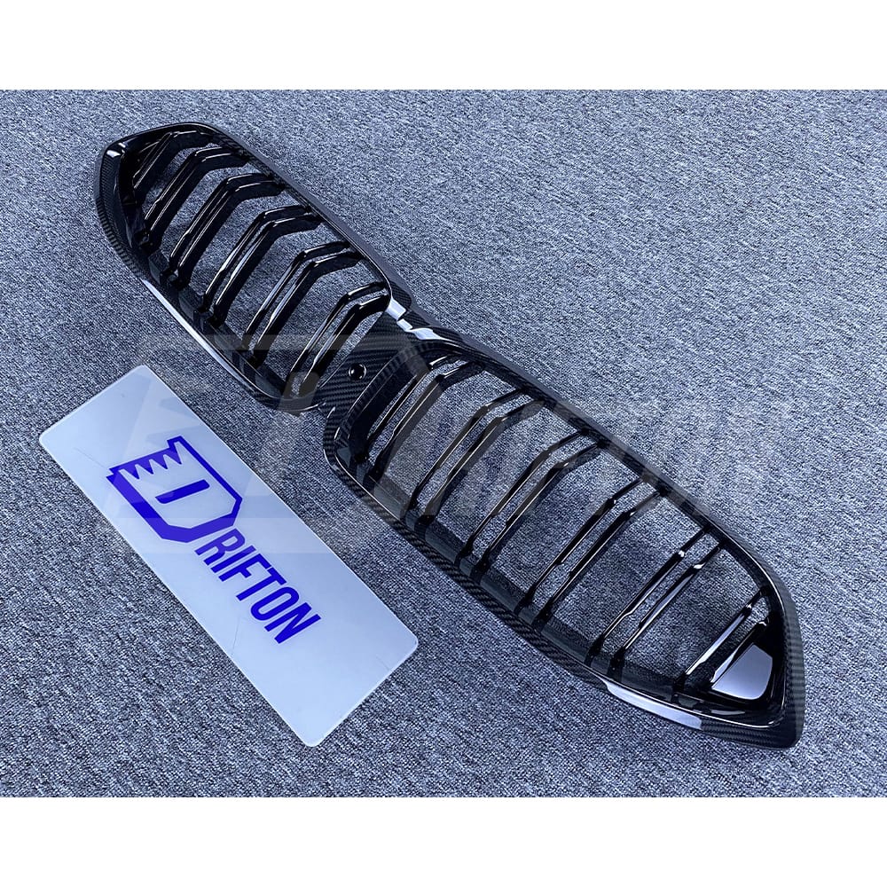 Dry Carbon Fiber Front Grille For BMW 8 Series G14 G15 G16 2018-2022