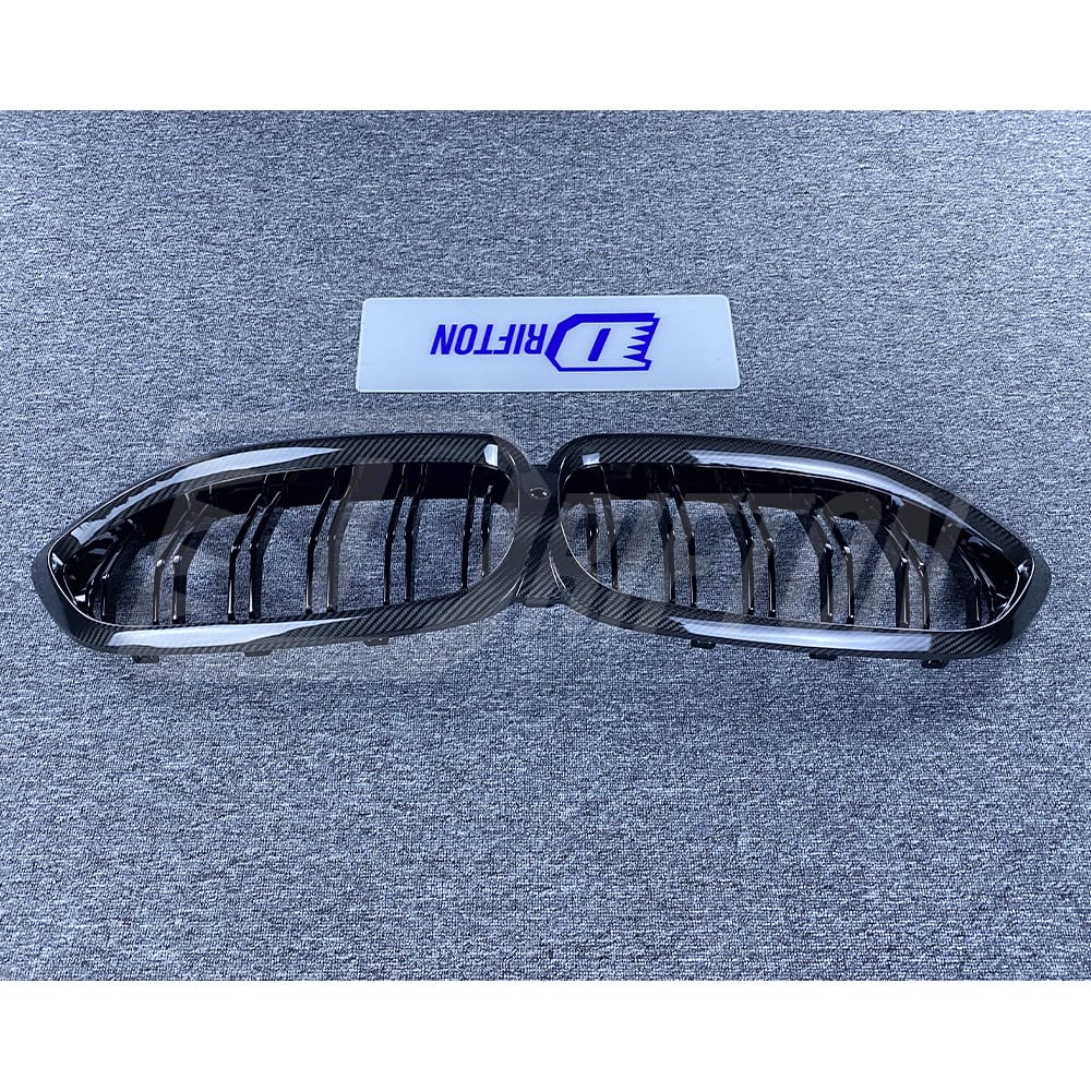 Dry Carbon Fiber Front Grille For BMW 8 Series G14 G15 G16 2018-2022