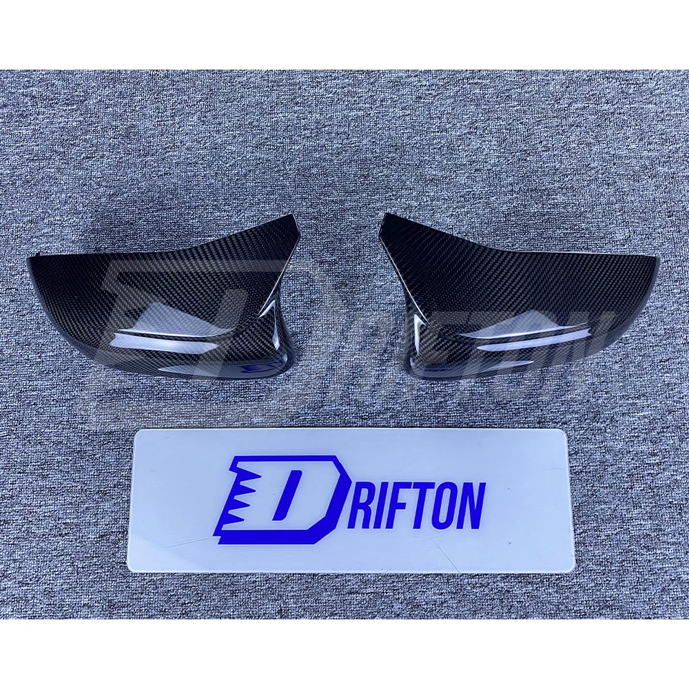 Dry Carbon Fiber Replacement Mirror Cover For BMW M8 F90 F91 F92 F93 2020-2024