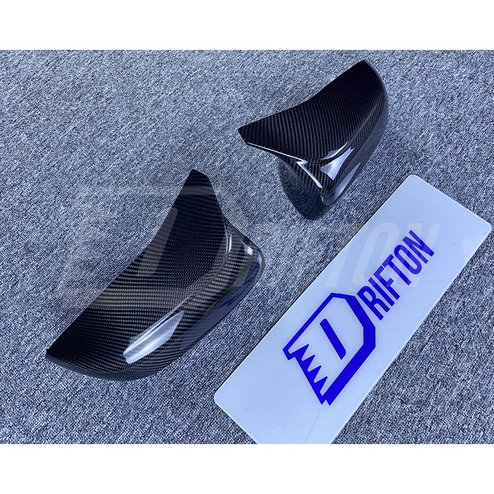 Dry Carbon Fiber Replacement Mirror Cover For BMW M8 F90 F91 F92 F93 2020-2024