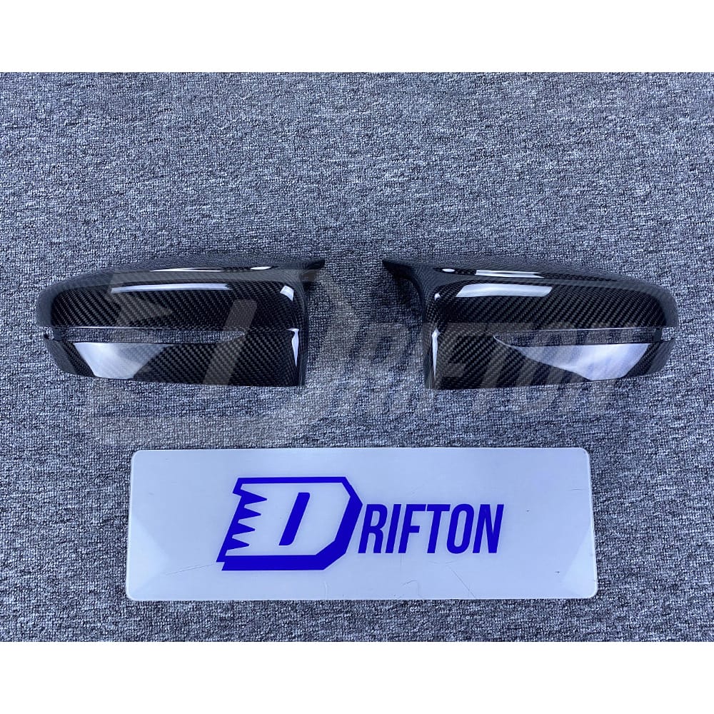 Dry Carbon Fiber Replacement Mirror Cover For BMW M8 F90 F91 F92 F93 2020-2024