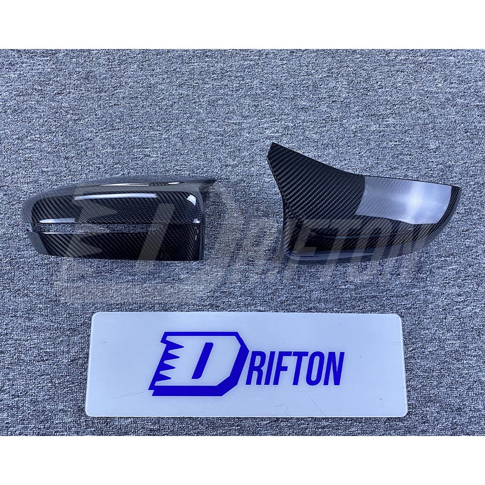Dry Carbon Fiber Replacement Mirror Cover For BMW M8 F90 F91 F92 F93 2020-2024