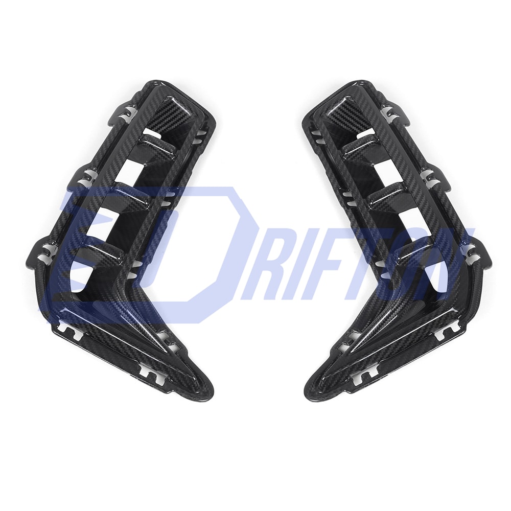 MP Style Dry Carbon Fiber Front Bumper Side Vent For BMW X5 G05 LCI 2024-On