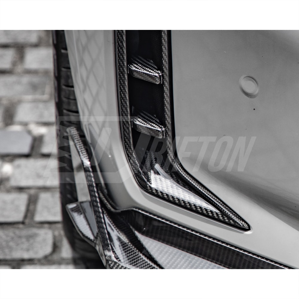 MP Style Dry Carbon Fiber Front Bumper Side Vent For BMW X5 G05 LCI 2024-On