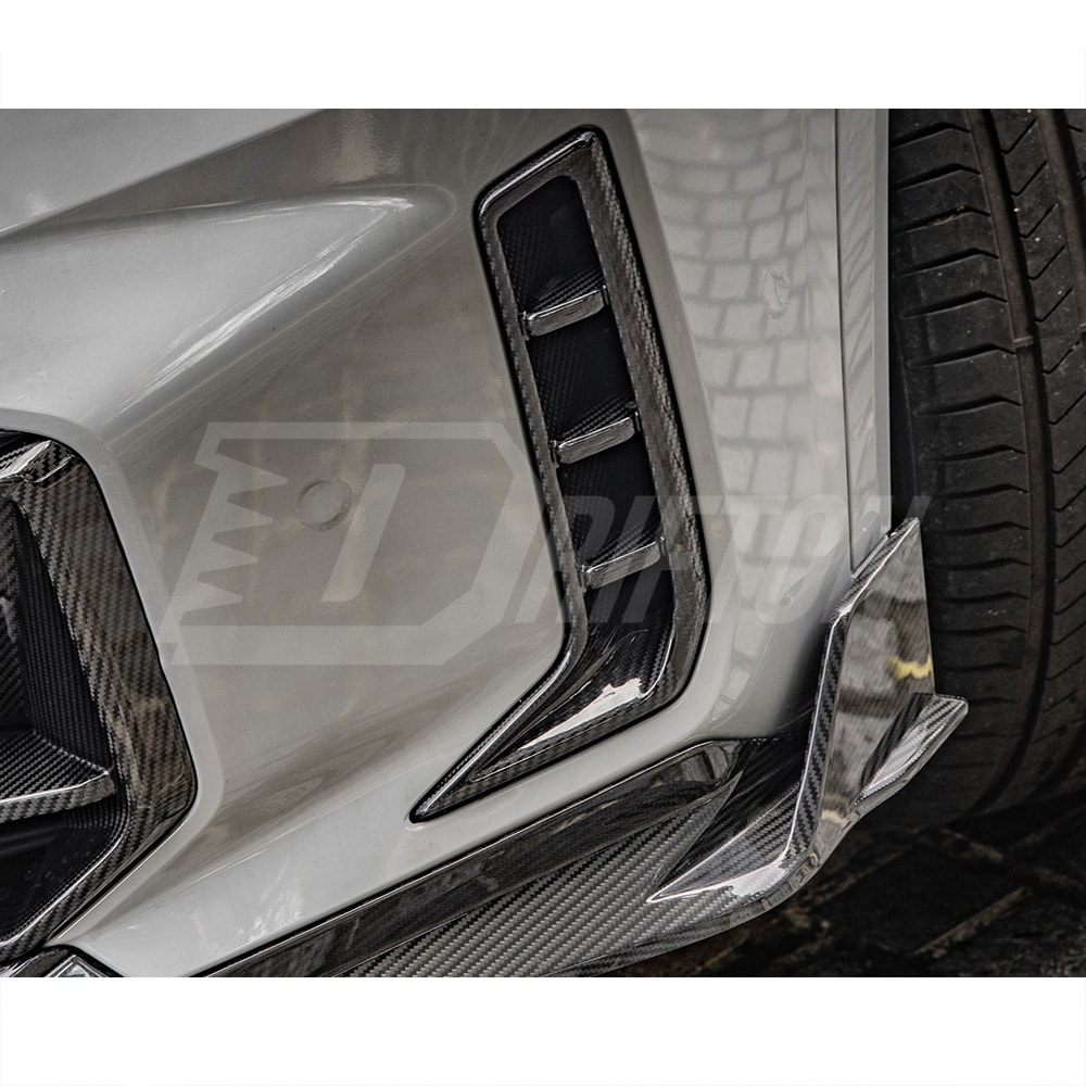 MP Style Dry Carbon Fiber Front Bumper Side Vent For BMW X5 G05 LCI 2024-On