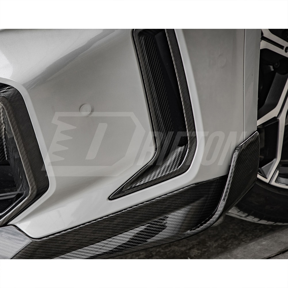 MP Style Dry Carbon Fiber Front Lip Splitter For BMW X5 G05 LCI 2024-On