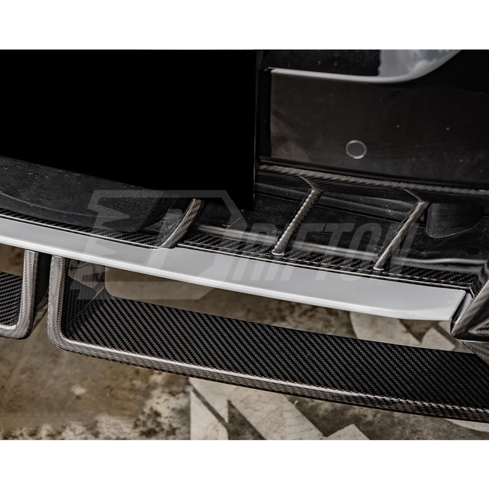 MP Style Dry Carbon Fiber Front Lip Splitter For BMW X5 G05 LCI 2024-On