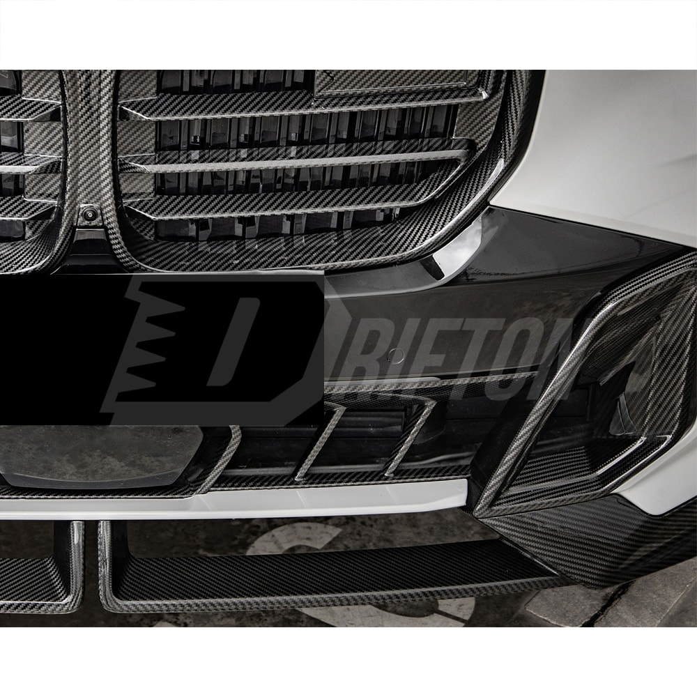 MP Style Dry Carbon Fiber Front Lip Splitter For BMW X5 G05 LCI 2024-On