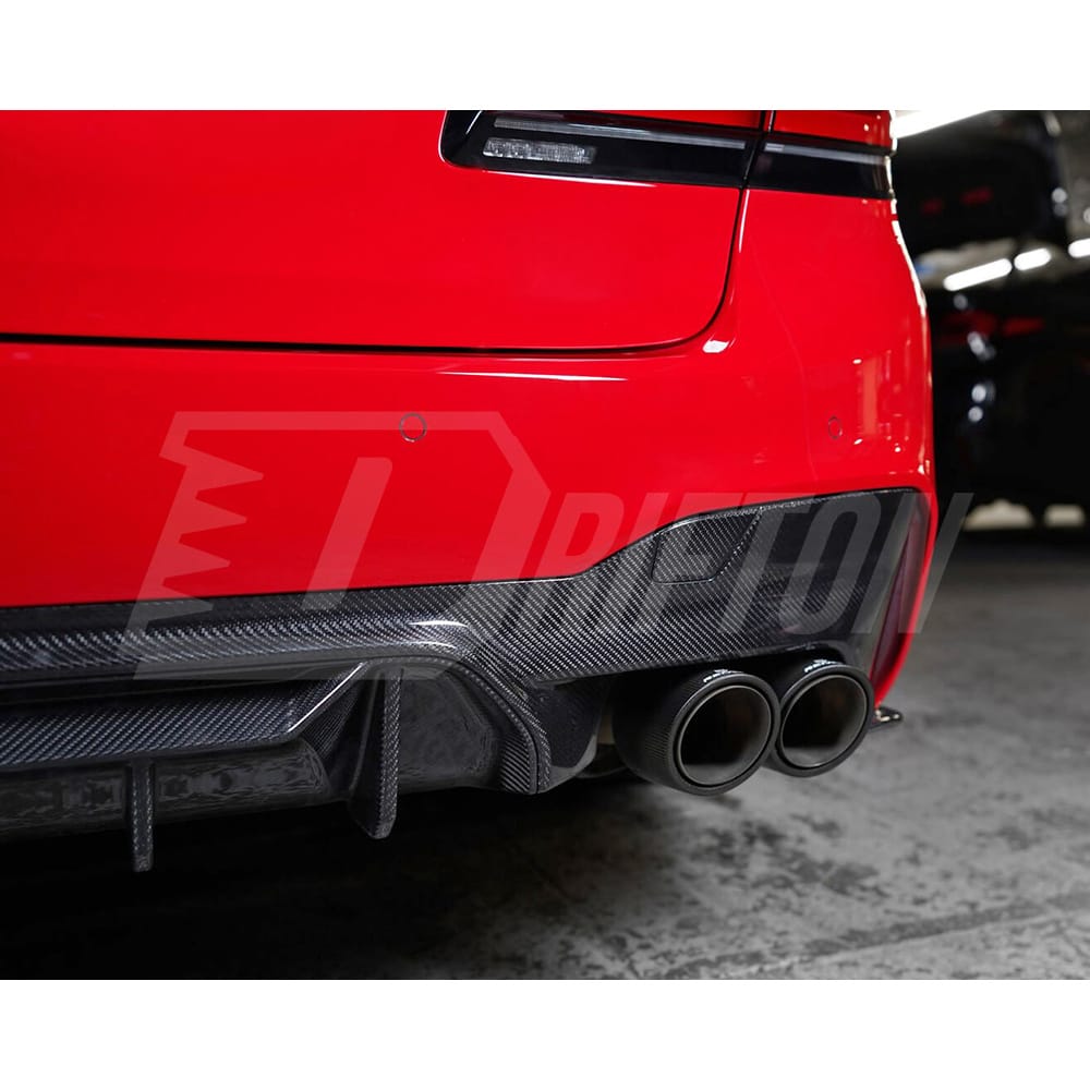 MP Style Dry Carbon Fiber Rear Diffuser For BMW 5 Series F90 M5 LCI 2020-2023