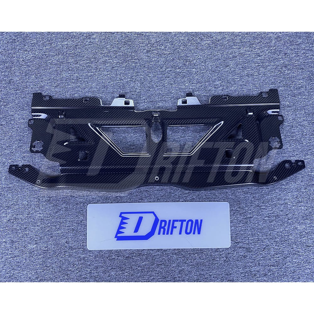 OEM Style Dry Carbon Fiber Cooling Shroud Trim Cover For BMW G82 M4 G80 M3 2020-2024