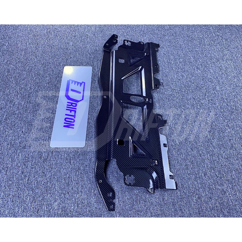 OEM Style Dry Carbon Fiber Cooling Shroud Trim Cover For BMW G82 M4 G80 M3 2020-2024