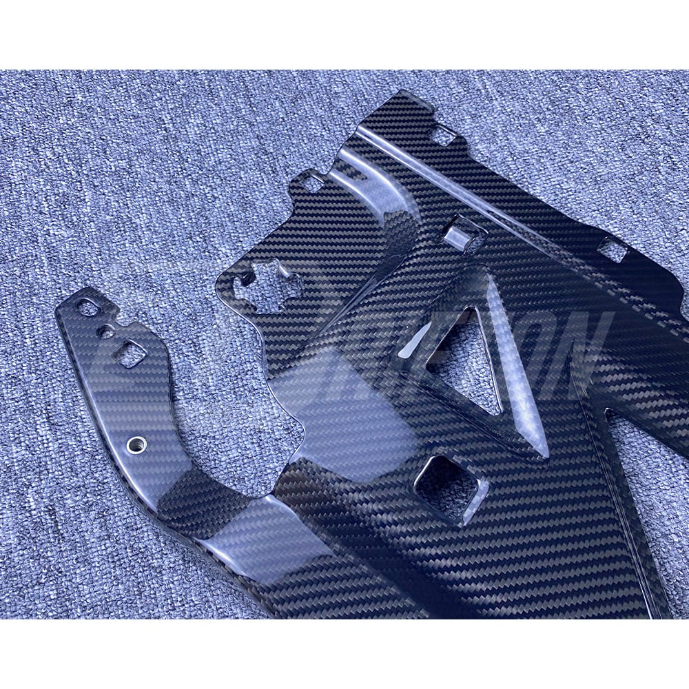 OEM Style Dry Carbon Fiber Cooling Shroud Trim Cover For BMW G82 M4 G80 M3 2020-2024