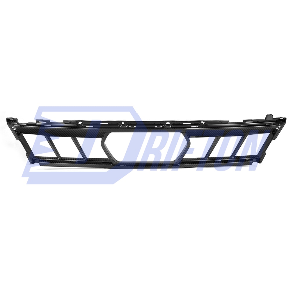 OEM Style Dry Carbon Fiber Front Bumper Center Trim For BMW X5 G05 LCI 2024-On
