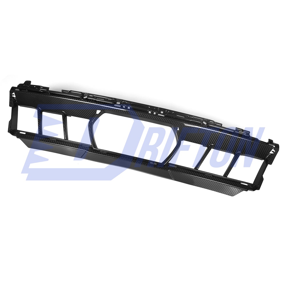 OEM Style Dry Carbon Fiber Front Bumper Center Trim For BMW X5 G05 LCI 2024-On