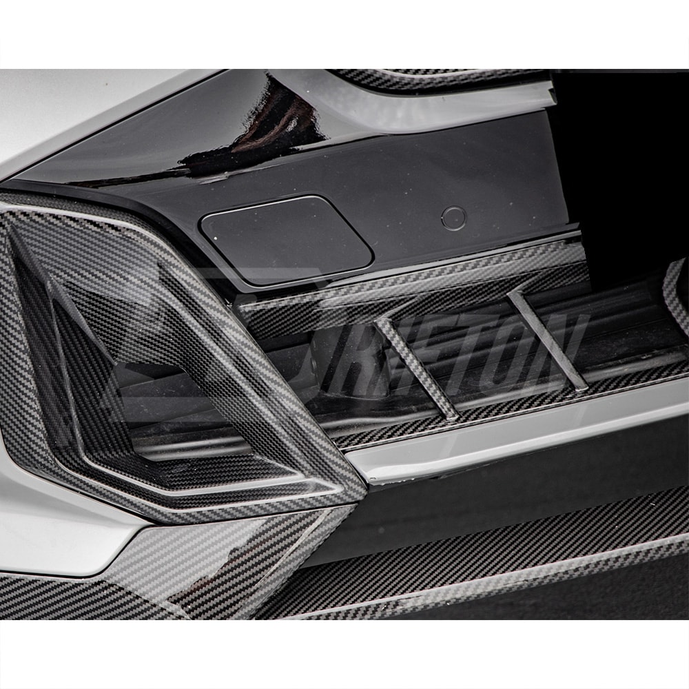 OEM Style Dry Carbon Fiber Front Bumper Center Trim For BMW X5 G05 LCI 2024-On