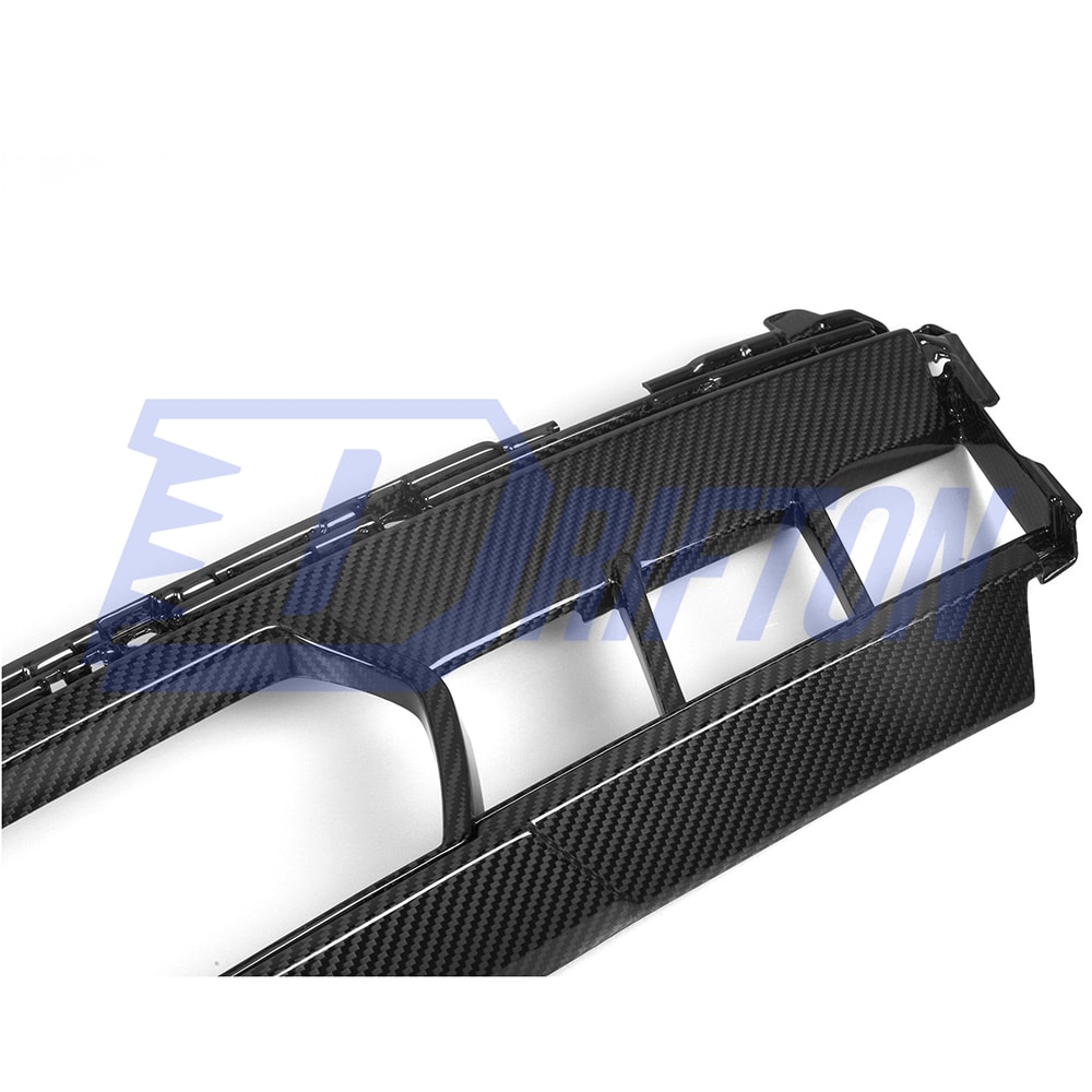 OEM Style Dry Carbon Fiber Front Bumper Center Trim For BMW X5 G05 LCI 2024-On