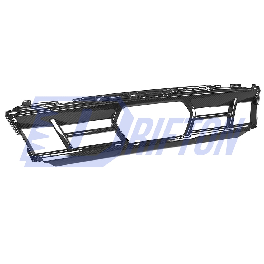 SQ Style Dry Carbon Fiber Front Bumper Center Trim For BMW X5 G05 LCI 2024-On