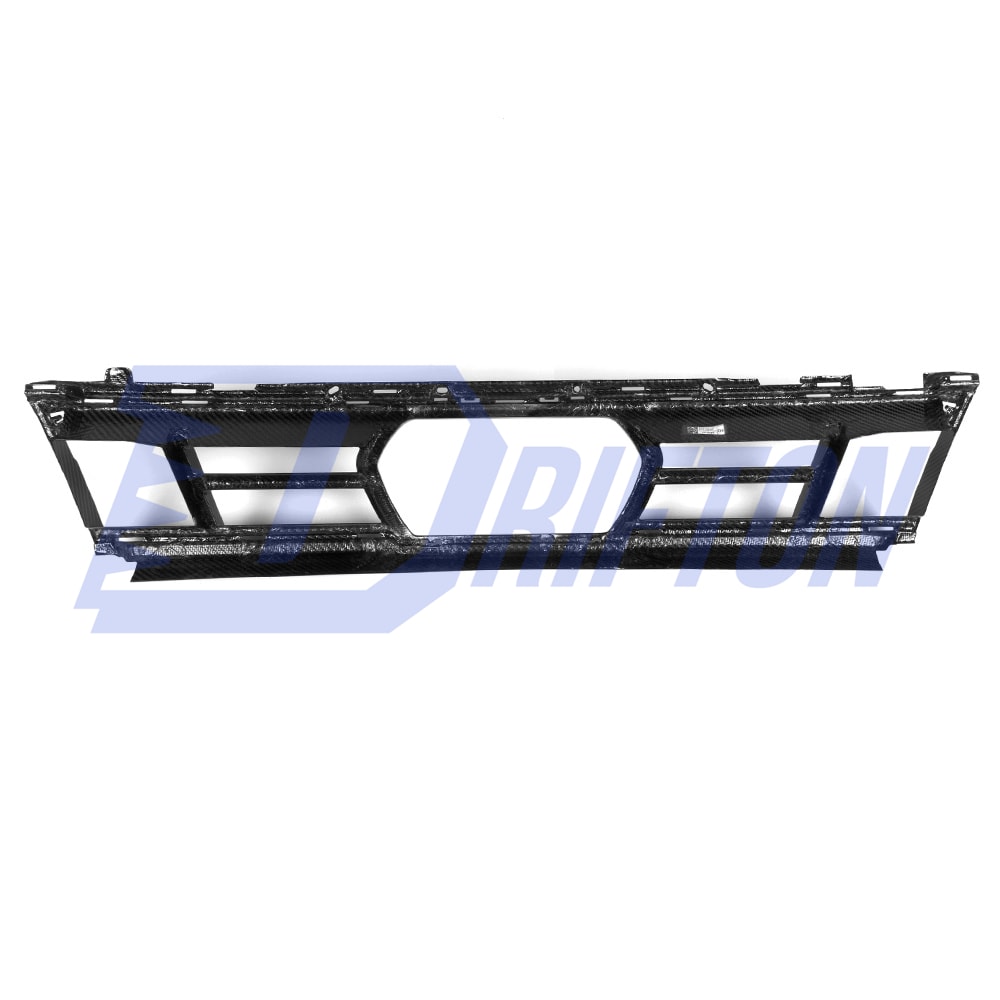 SQ Style Dry Carbon Fiber Front Bumper Center Trim For BMW X5 G05 LCI 2024-On