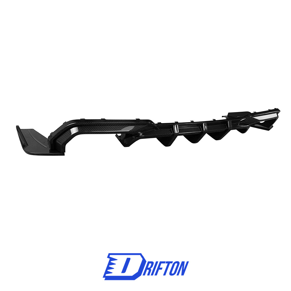 SQ Style Dry Carbon Fiber Rear Diffuser For BMW M8 F90 F91 F92 F93 2020-2024
