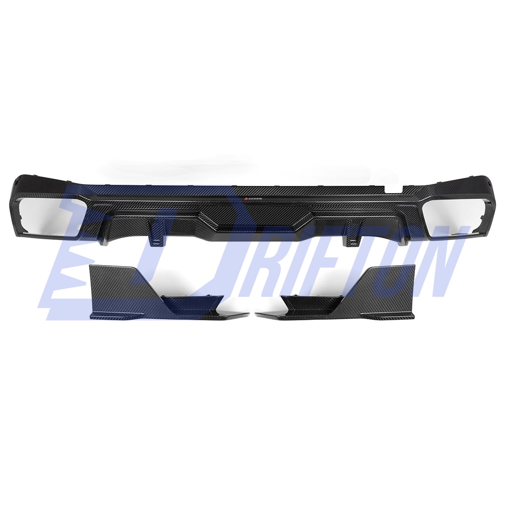 SQ Style Dry Carbon Fiber Rear Diffuser For BMW X5 G05 2019-On