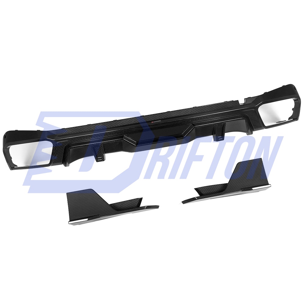 SQ Style Dry Carbon Fiber Rear Diffuser For BMW X5 G05 2019-On