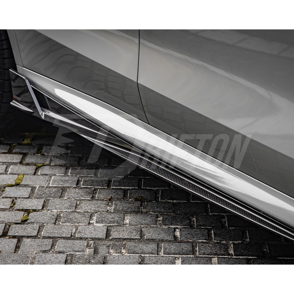 SQ Style Dry Carbon Fiber Side Skirt For BMW X5 G05 2019-On