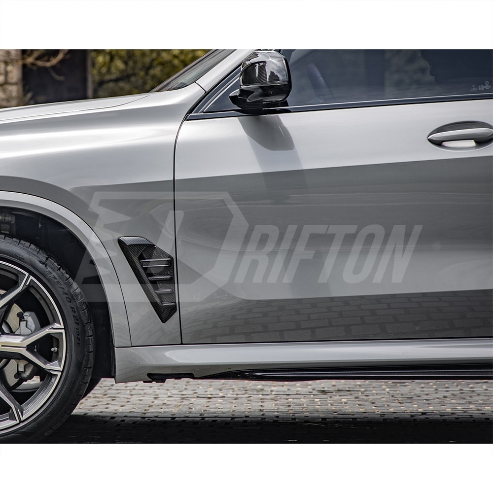 SQ Style Dry Carbon Fiber Side Skirt For BMW X5 G05 2019-On