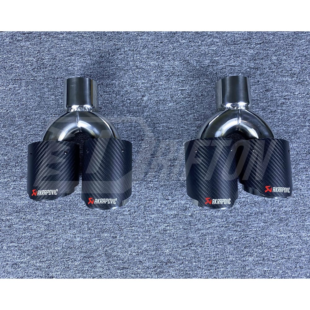 TAKD Style Dry Carbon Fiber Rear Diffuser For BMW 8 Series G14 G15 G16 2018-2022