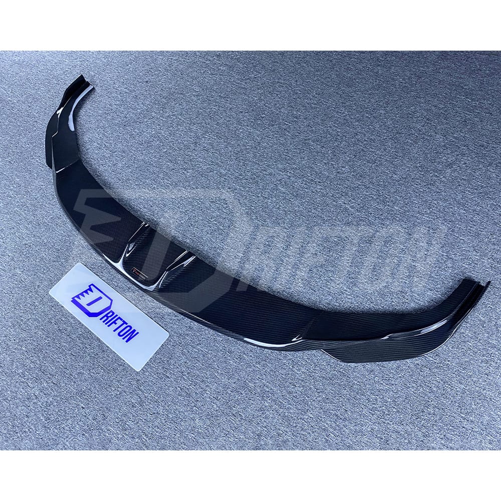 TAKD V2 Style Dry Carbon Fiber Front Lip For BMW 8 Series G14 G15 G16 2018-2022