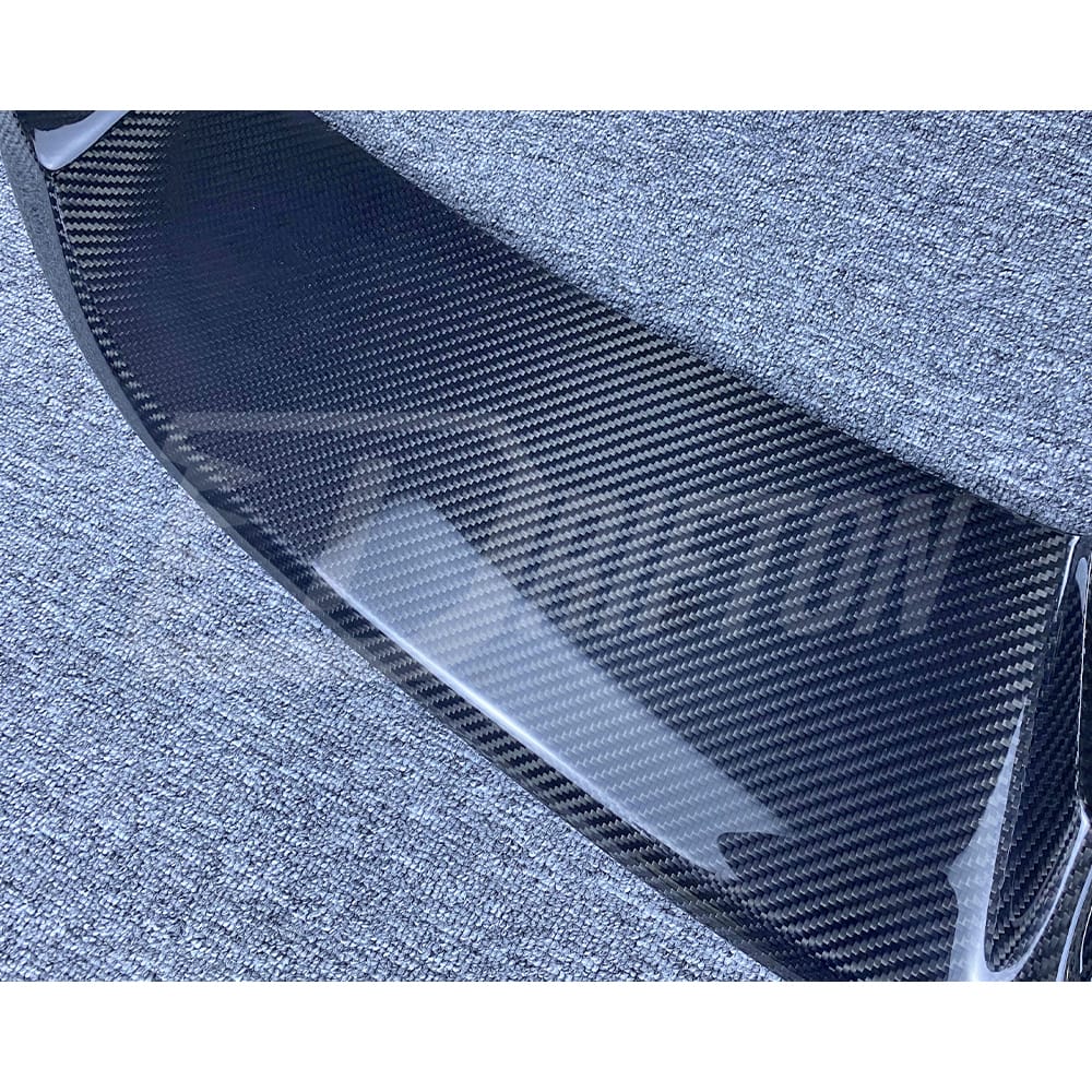 TAKD V2 Style Dry Carbon Fiber Front Lip For BMW 8 Series G14 G15 G16 2018-2022