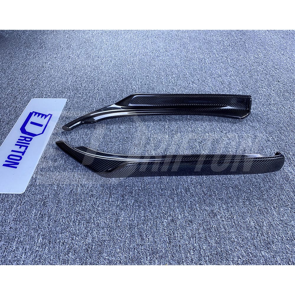 Carbon Fiber Rear Bumper Side Splitter For INFINITI Q50 2013-2024
